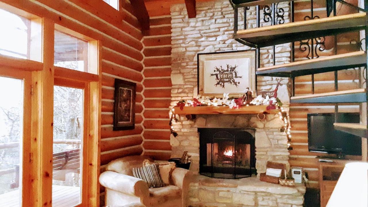 Cherokee Mountain Log Cabins Eureka Springs Exterior foto