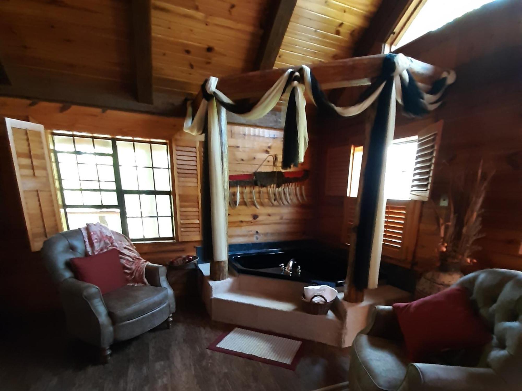 Cherokee Mountain Log Cabins Eureka Springs Zimmer foto