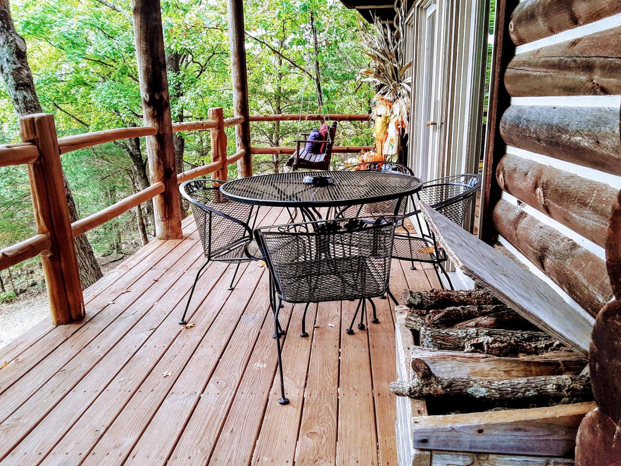 Cherokee Mountain Log Cabins Eureka Springs Zimmer foto